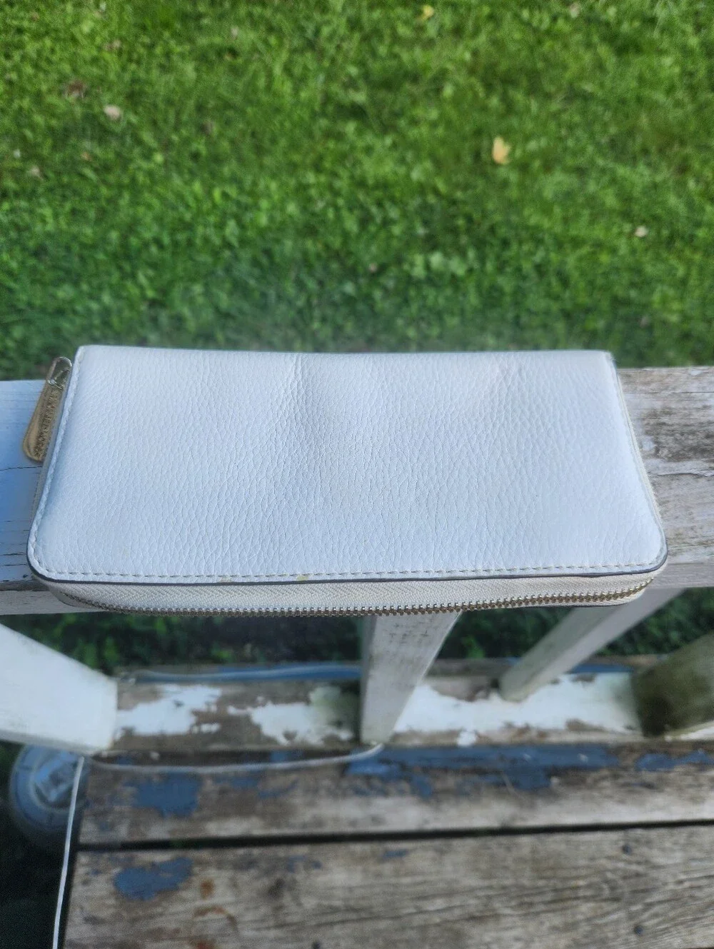 Michael Kors Double Pocket Zip Around Long Wallet EUC